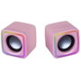 Mars Gaming MSCUBE Rosa RGB 8W